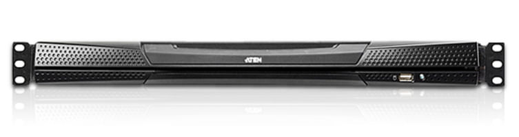 Aten-16-Port-Dual-Rail-LCD-17---KVM-Switch-LCD-console---Cat5-High-Density-KVM-Switch-KVM-over-IP--TASTIERA-INGLESE