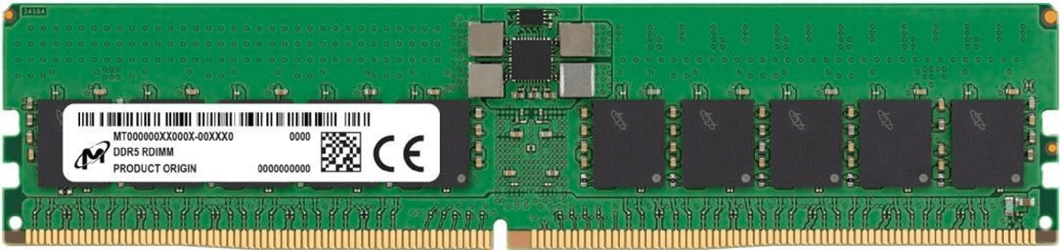 Crucial Micron MTC20F2085S1RC48BA1R memoria 32 GB 2 x 16 GB DDR5 4800 MHz (Micron - DDR5 - modulo - 32 GB - DIMM 288