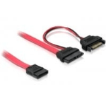 Delock ÃÂ¢Ã¢âÂ¬ÃÂ¢ SATA Slimline 7+6 pin Buchse + SATA Power 15pin > SATA 7pin ÃÂ¢Ã¢âÂ¬ÃÂ¢ Strom: 5V