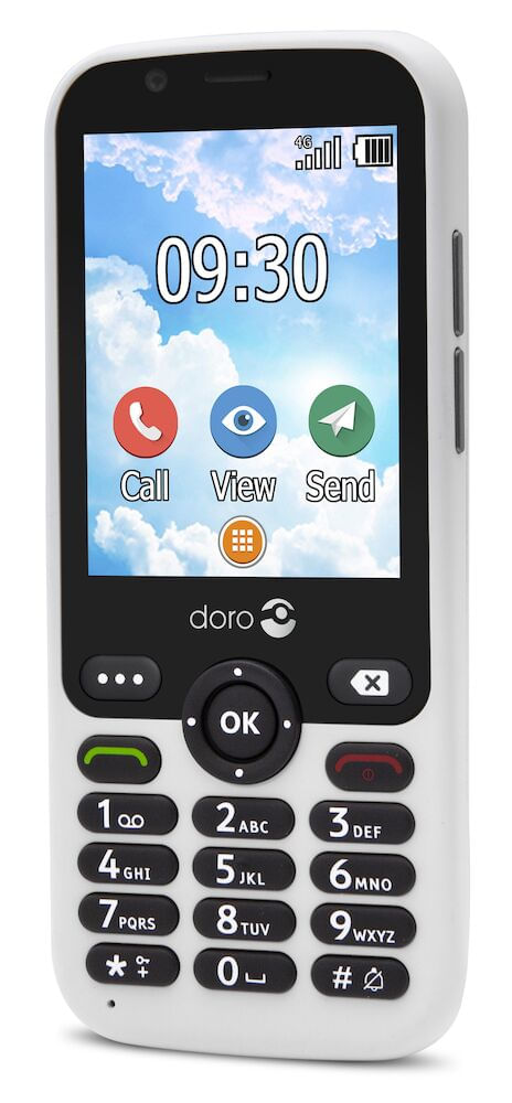 Doro 7010 7,11 cm (2.8") 112 g Bianco Telefono cellulare basico