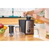 Black-Decker-BXJE600E-Spremiagrumi-centrifugo-600-Acciaio-inossidabile-grigio