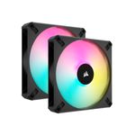 Corsair CO-9050156-WW sistema di raffreddamento per computer Case per computer Ventilatore 14 cm Nero 2 pz