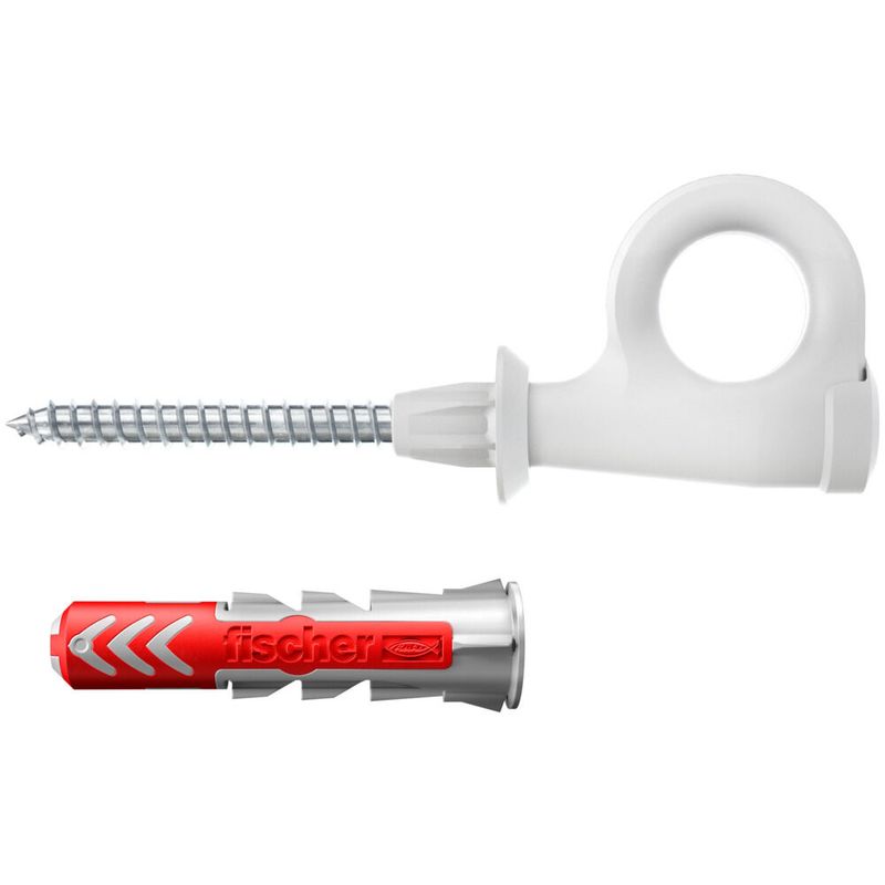 Fischer-557927-EasyHook-Loop-K--4--set-di-4-viti-per-ganci-ad-occhiello