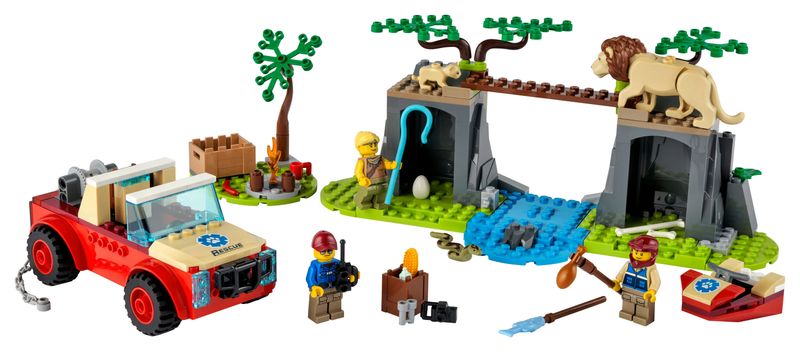 LEGO-City-Fuoristrada-di-Soccorso-Animale