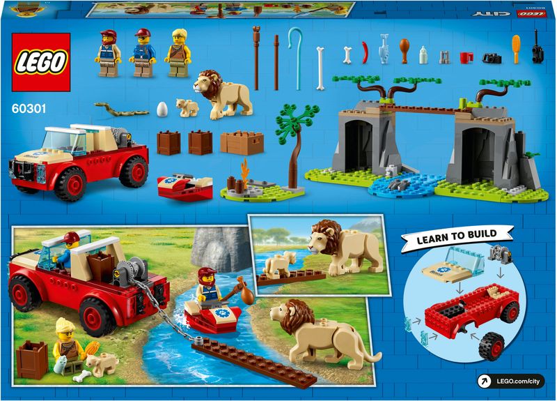 LEGO-City-Fuoristrada-di-Soccorso-Animale