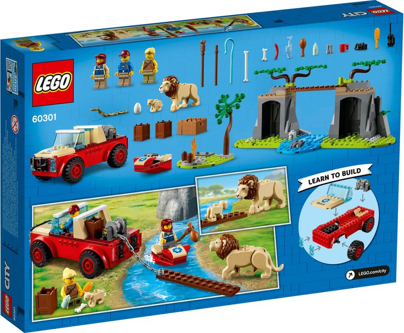 LEGO-City-Fuoristrada-di-Soccorso-Animale