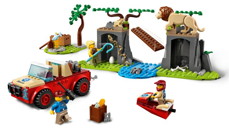 LEGO-City-Fuoristrada-di-Soccorso-Animale