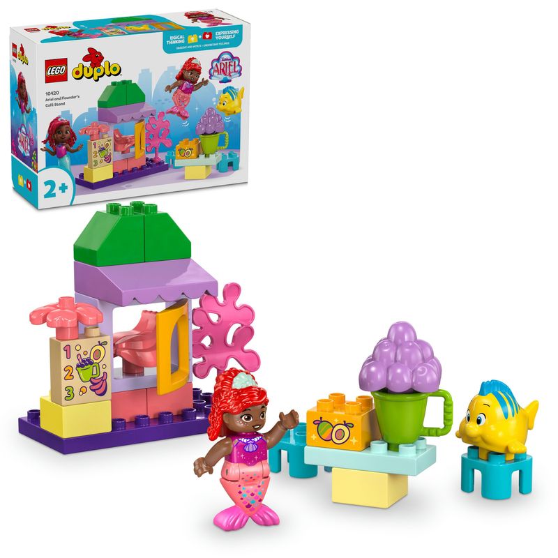 LEGO-DUPLO-Disney-Il-Chiosco-del-CaffAA--di-Ariel-e-Fabius-10420