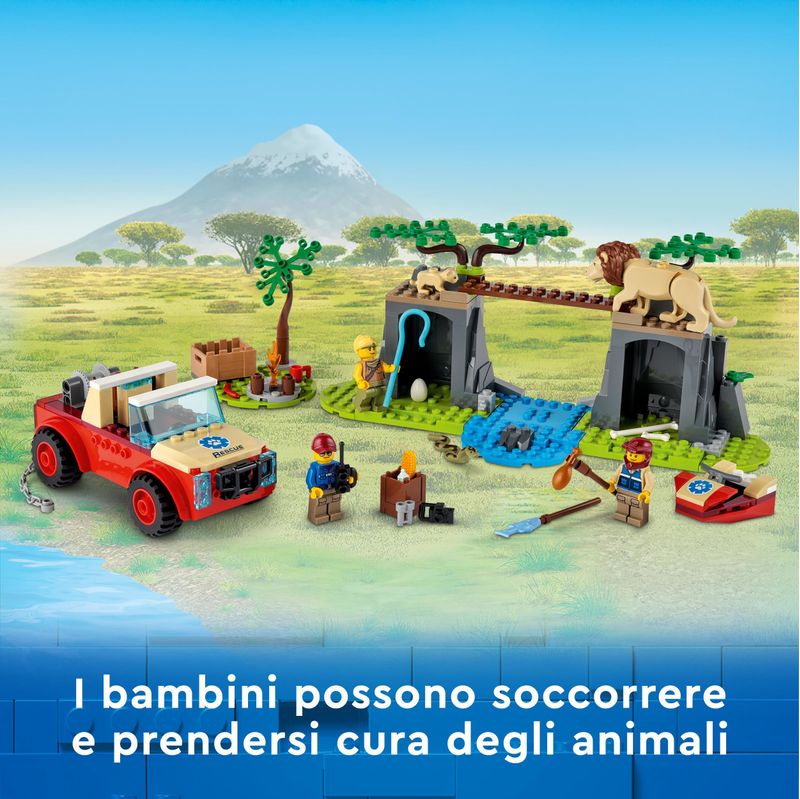 LEGO-City-Fuoristrada-di-Soccorso-Animale