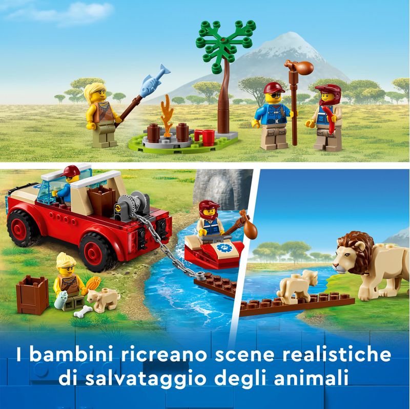 LEGO-City-Fuoristrada-di-Soccorso-Animale