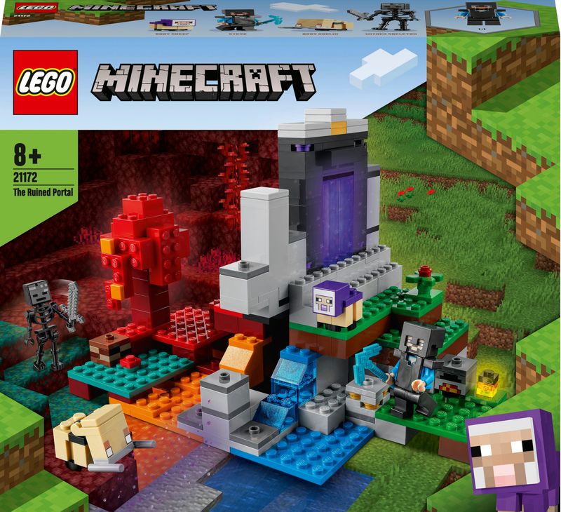 LEGO-Minecraft-Il-Portale-in-Rovina