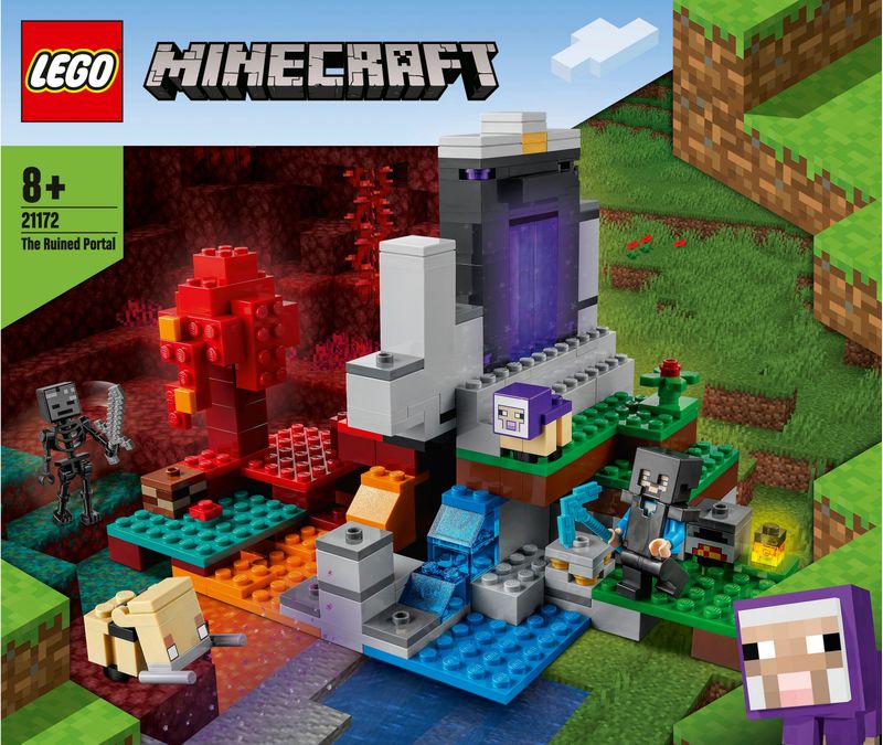 LEGO-Minecraft-Il-Portale-in-Rovina