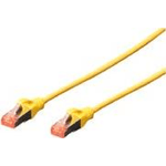 Digitus CONFEZIONE 10 CAVI CAT 6 SCHERMATI S/FTP MT 5 COLORE GIALLO DIGITUS