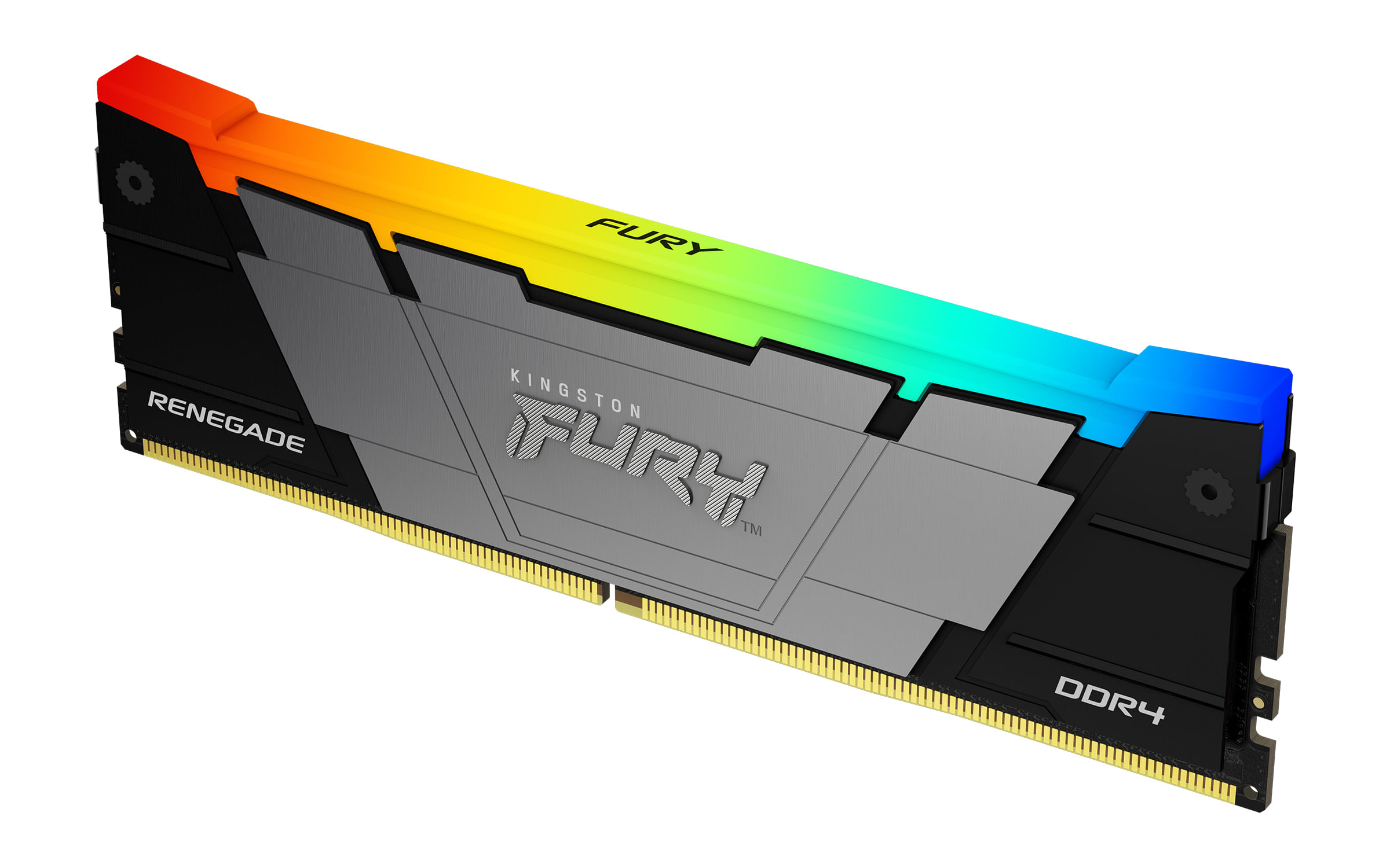 Kingston Technology FURY 16GB 3600MT/s DDR4 CL16 DIMM 1Gx8 Renegade RGB (16GBDDR4-3600MT/S CL16 DIMM - 1GX8 FURYRENEGADE