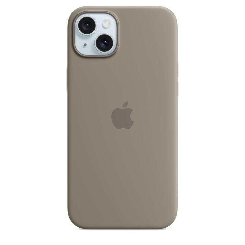 iPhone-15-Plus-Silicone-Case-with-MagSafe---Clay