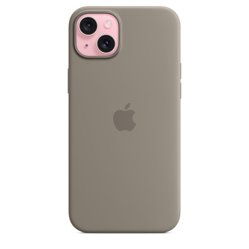 iPhone-15-Plus-Silicone-Case-with-MagSafe---Clay