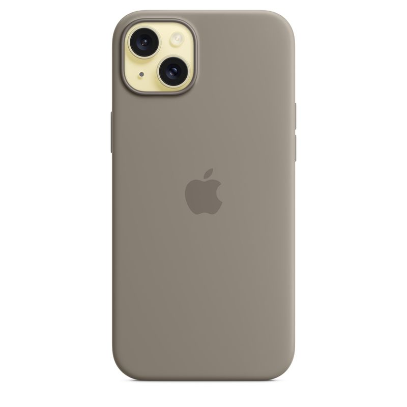 iPhone-15-Plus-Silicone-Case-with-MagSafe---Clay