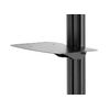 Peerless-ACC-MS-accessorio-per-carrello-multimediale-Nero-Metallo-Mensola-regolabile--ACCMS---SmartMount-reg--Metal-Shel