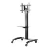 Peerless-ACC-MS-accessorio-per-carrello-multimediale-Nero-Metallo-Mensola-regolabile--ACCMS---SmartMount-reg--Metal-Shel