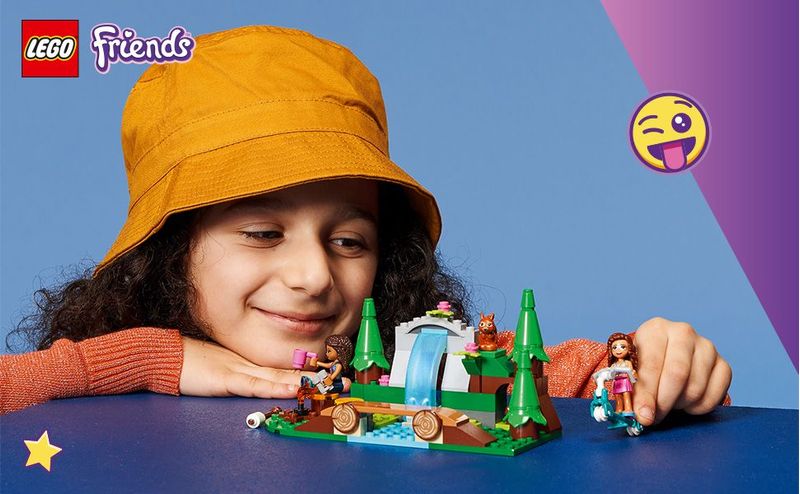 LEGO-Friends-La-Cascata-nel-Bosco