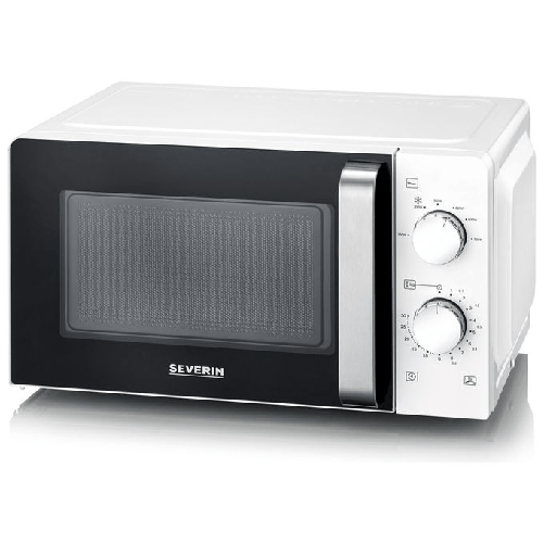 Severin-MW-7885-forno-a-microonde-Superficie-piana-Solo-microonde-17-L-700-W-Nero-Bianco