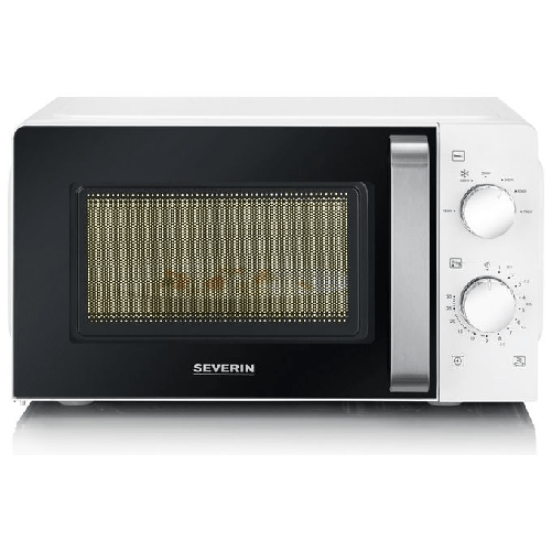 Severin-MW-7885-forno-a-microonde-Superficie-piana-Solo-microonde-17-L-700-W-Nero-Bianco