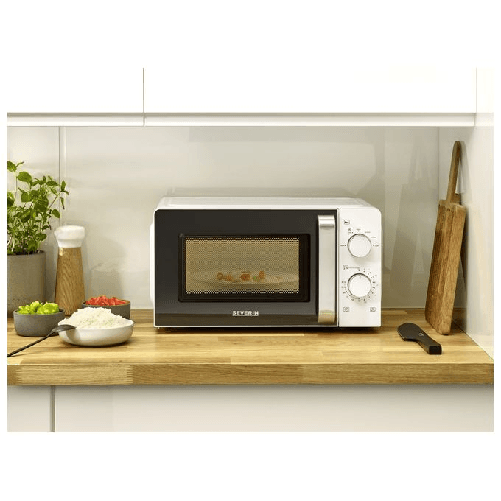 Severin-MW-7885-forno-a-microonde-Superficie-piana-Solo-microonde-17-L-700-W-Nero-Bianco