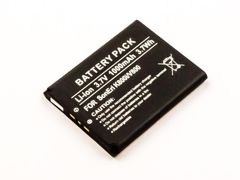 CoreParts-MBXSO-BA0010-ricambio-per-cellulare-Batteria-Nero--Battery-for-Sony-Mobile-3.7Wh---Li-ion-3.7V-1000mAh-Sony---
