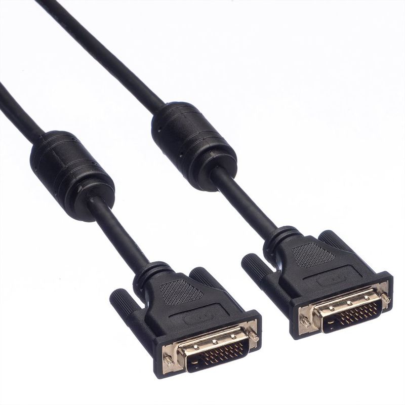 ROLINE-11.04.5556-cavo-DVI-75-m-DVI-D-Nero--Roline-DVI-D-24-1-Dual-Link-Cable-Black-7.5m-