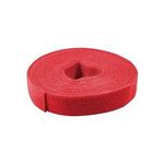 LogiLink-Klettband-16-mm-x-4-m-rot-starke-Haftung-zuschneidbar-mehrfach-verwendbar---1-StA¼ck--KAB0052-