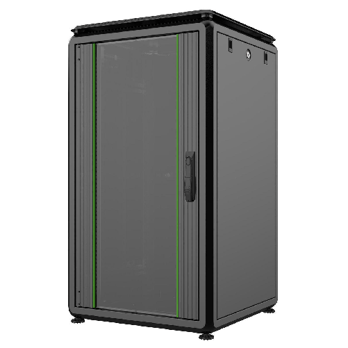 Lanview LOGON RDL20U66BL rack 20U Rack indipendenti Nero (19'' 20U Rack Cabinet 600 x - 600 x 1075mm Data Line -