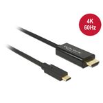 Delock ÃÂ¢Ã¢âÂ¬ÃÂ¢ AnschlÃ Â¼sse: 1 x USB Type-CÃÂ¢Ã¢â¬Å¾ÃÂ¢ Stecker > 1 x HDMI