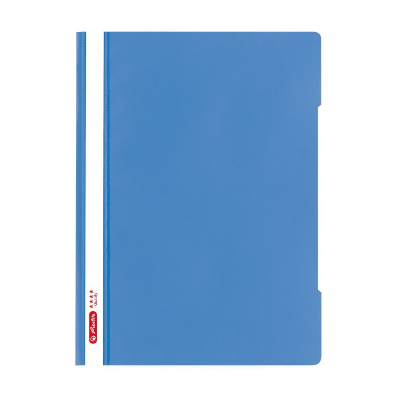 Cartella-a-fogli-mobili-Herlitz-qualitA A -DIN-A4-polipropilene--PP--blu