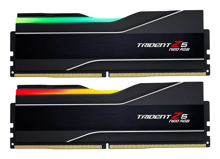 Kit-G.Skill-Trident-Z5-Neo-RGB-DDR5-SDRAM-32-GB-6400-MHz-CL32-ECC-DIMM-288-PIN