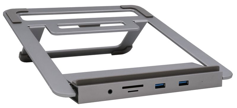 Docking-station-USB-C-12in1-con-supporto-per-notebook-Mateb