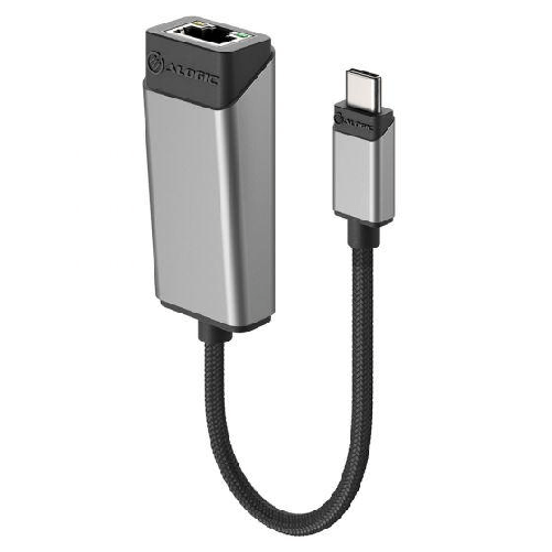 ALOGIC ULCGE-SGR scheda di rete e adattatore Ethernet 5000 Mbit/s (Ultra USB-C to RJ45 Gigabit Ethernet Adapter 15cm [1Y