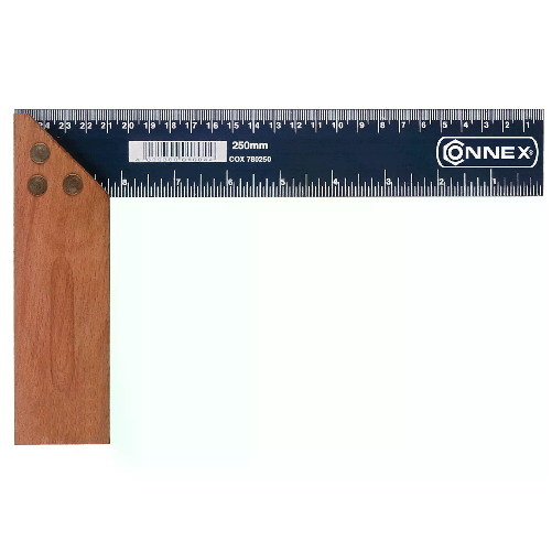Masidef Squadra manico legno 300 mm.