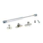 Masidef Braccetto a pistone a gas - 895 x 20 x 305 mm. - grigio alluminio