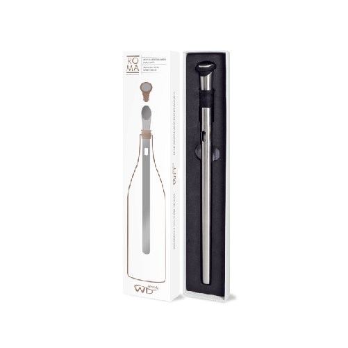 WD LIFESTYLE Stick raffredda vino in acciaio inox con tappo ermetico e beccuccio versatore
