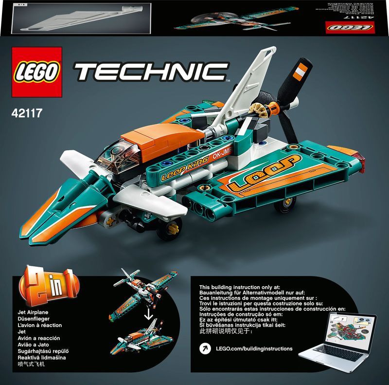 LEGO-Technic-Aereo-da-competizione---42117