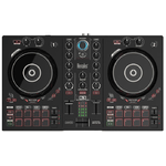 Hercules djcontrol inpulse 300 mixer con controllo dvs (digital vinyl system) nero