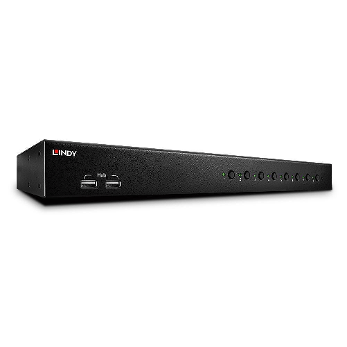 LINDY___ Lindy 39317 switch per keyboard-video-mouse (kvm) Nero