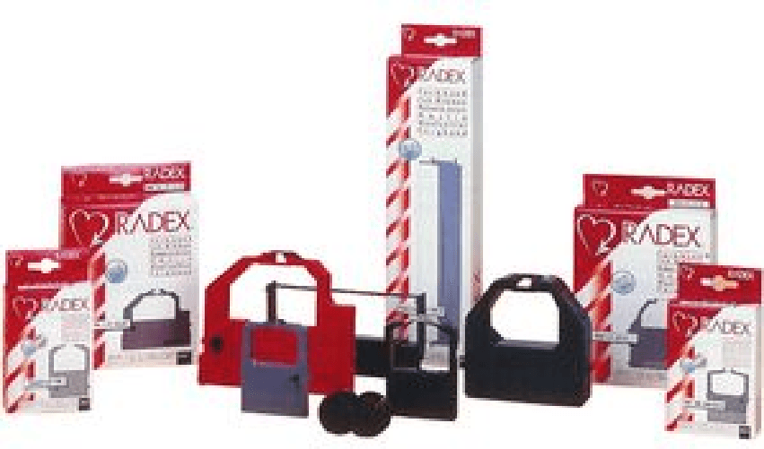 Kores  Nastro Kores per CITIZEN DP600 nylon nero-rosso CITIZEN CBM540-580-700-Series DP600-Series-710-720