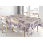 BIANCHERIAWEB Tovaglia Cucina Copritavolo In 100% Cotone Made Italy Disegno M'ama RP