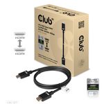 CLUB3D Ultra High Speed HDMI 4K120Hz, 8K60Hz Certified Cable 48Gbps M/M 1 m/3.28 ft