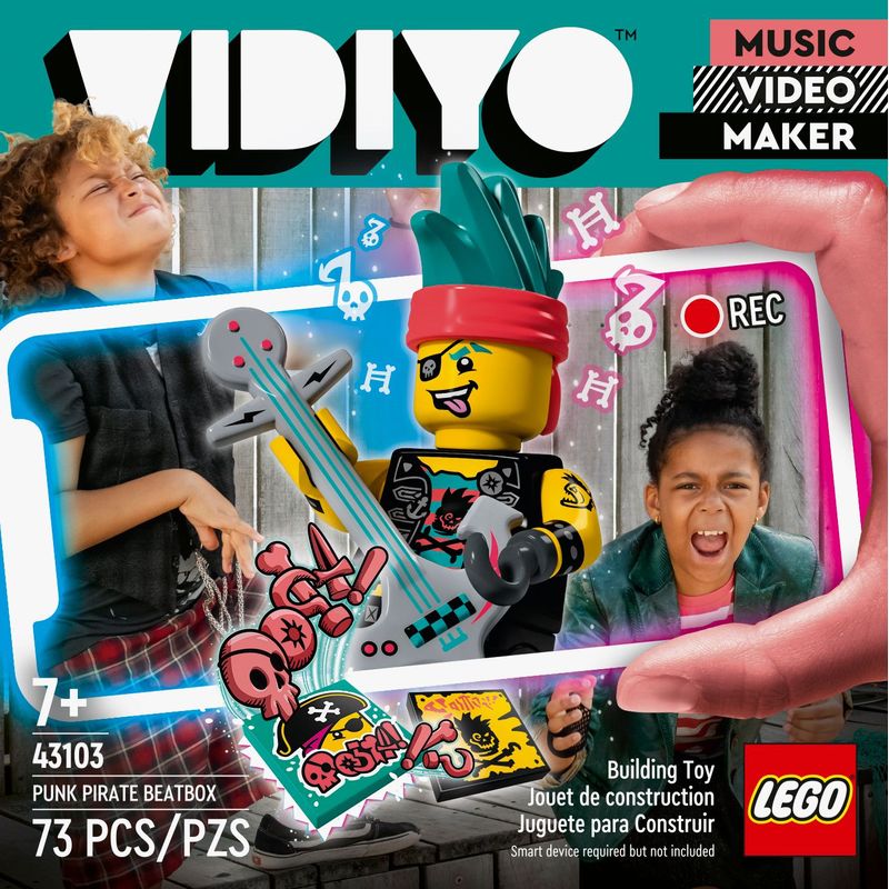 LEGO-VIDIYO-Punk-Pirate-BeatBox-Creatore-Video-Musicali-con-Pirata-Giocattoli-per-Bambini-App-Realta--Aumentata-43103