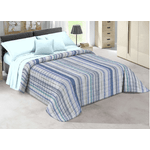 BIANCHERIAWEB Quilt Trapuntino Piumino Estivo 100gr/mq Microfibra Summer Rigato