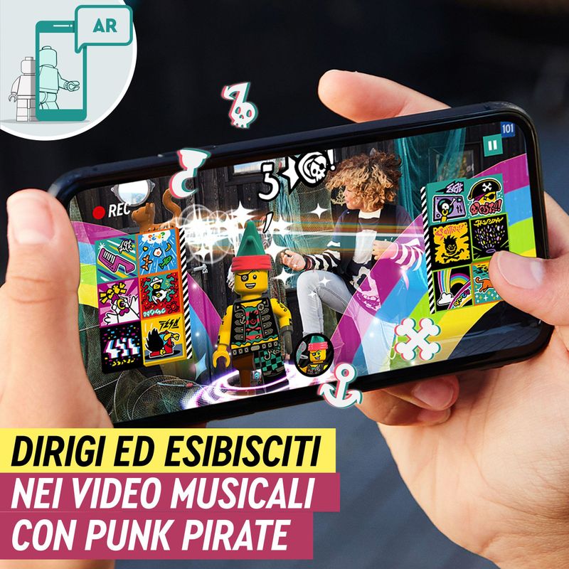 LEGO-VIDIYO-Punk-Pirate-BeatBox-Creatore-Video-Musicali-con-Pirata-Giocattoli-per-Bambini-App-Realta--Aumentata-43103