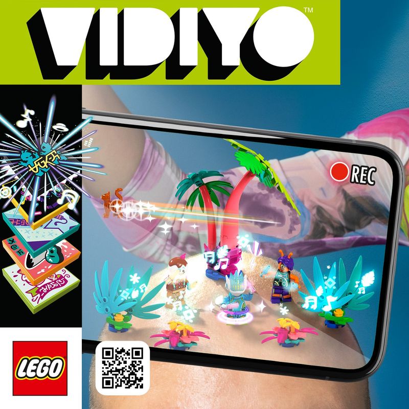 LEGO-VIDIYO-Alien-DJ-BeatBox-Creatore-Video-Musicali-con-Alieno-Giocattoli-per-Bambini-App-Realta--Aumentata-43104