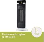 Imetec-Diffusion-Interno-Nero-Bianco-2200-W-Riscaldatore-ambiente-elettrico-con-ventilatore